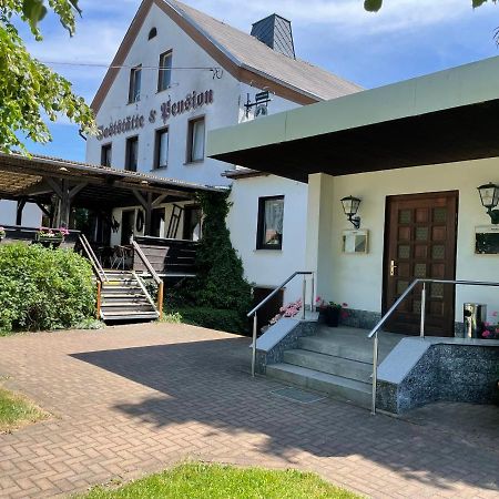 Pension & Gaststaette Bauernstube Heinsdorfergrund Zewnętrze zdjęcie